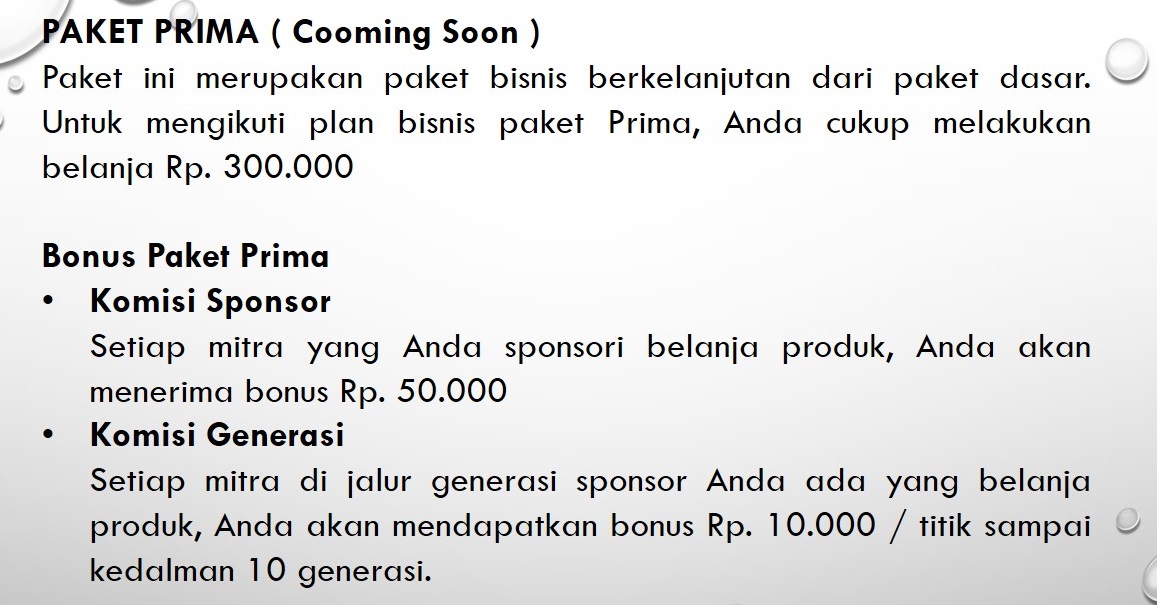 bonus repeat order